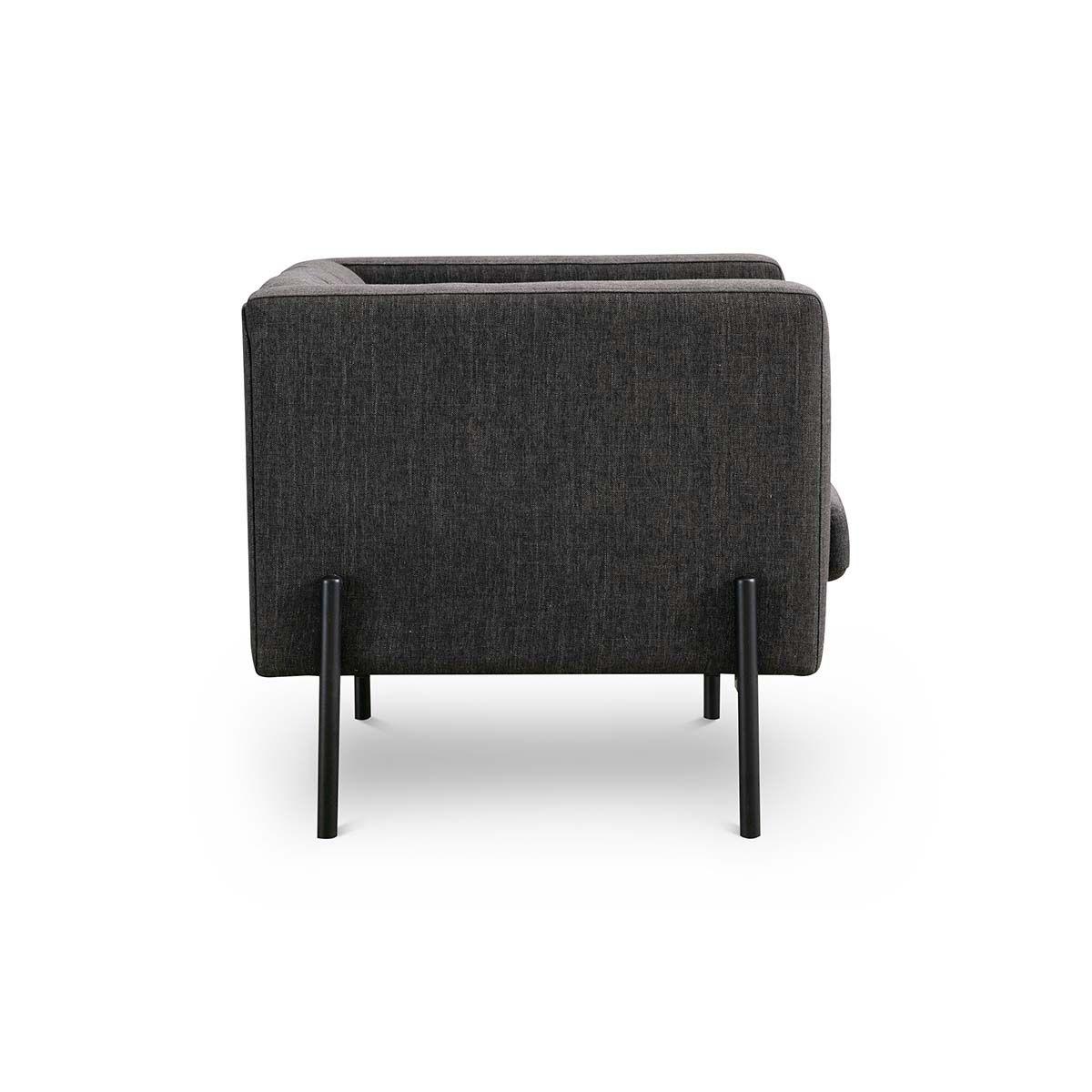 Set 2 Poltronas Rosen Drolet Tela Grafito-2