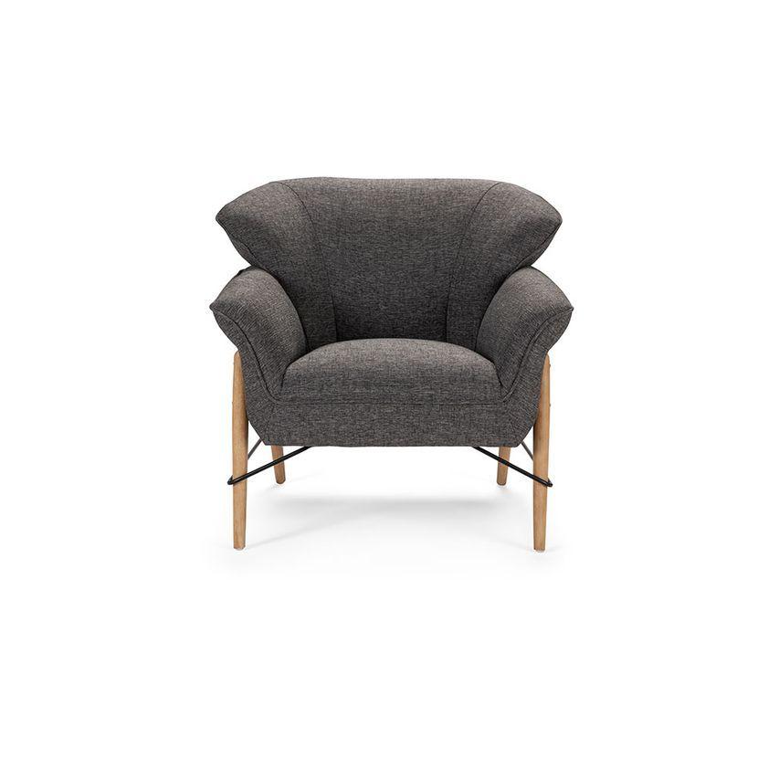 Poltrona Rosen Milligan Tela Gris-2