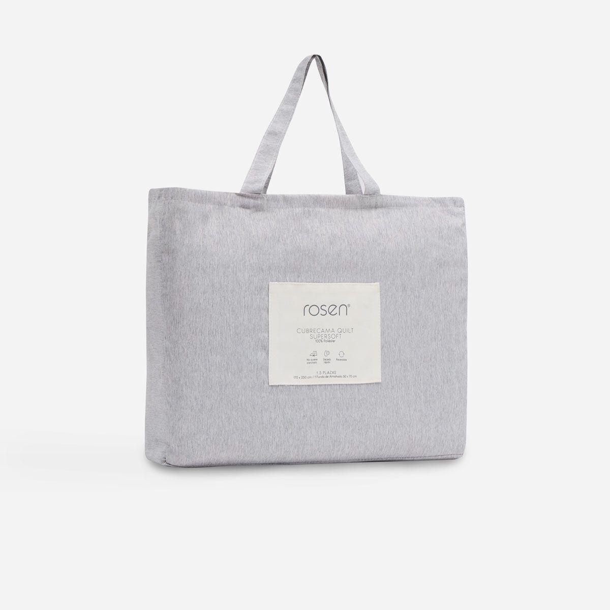 Cobertor Supersoft Stone Melange 1.5 Plazas-4