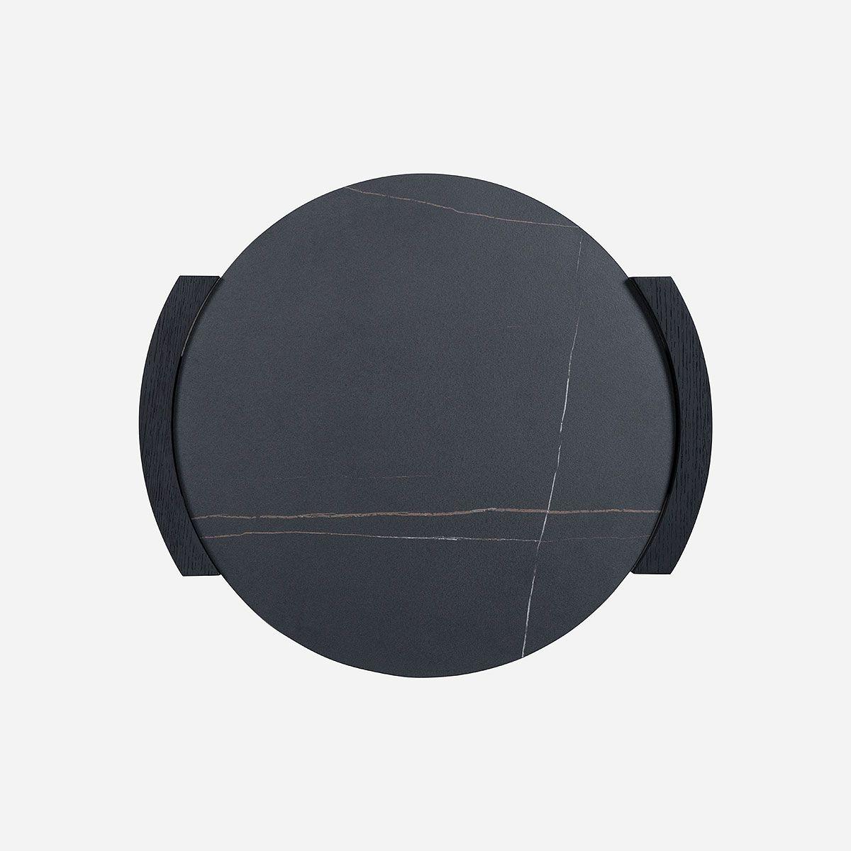 Mesa Lateral Rosen Kanus 50 x 44 cm Negro-2