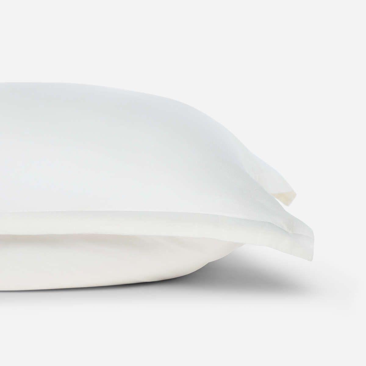 Cojín Pure Lino-Algodón 65 x 65 cm Blanco-2