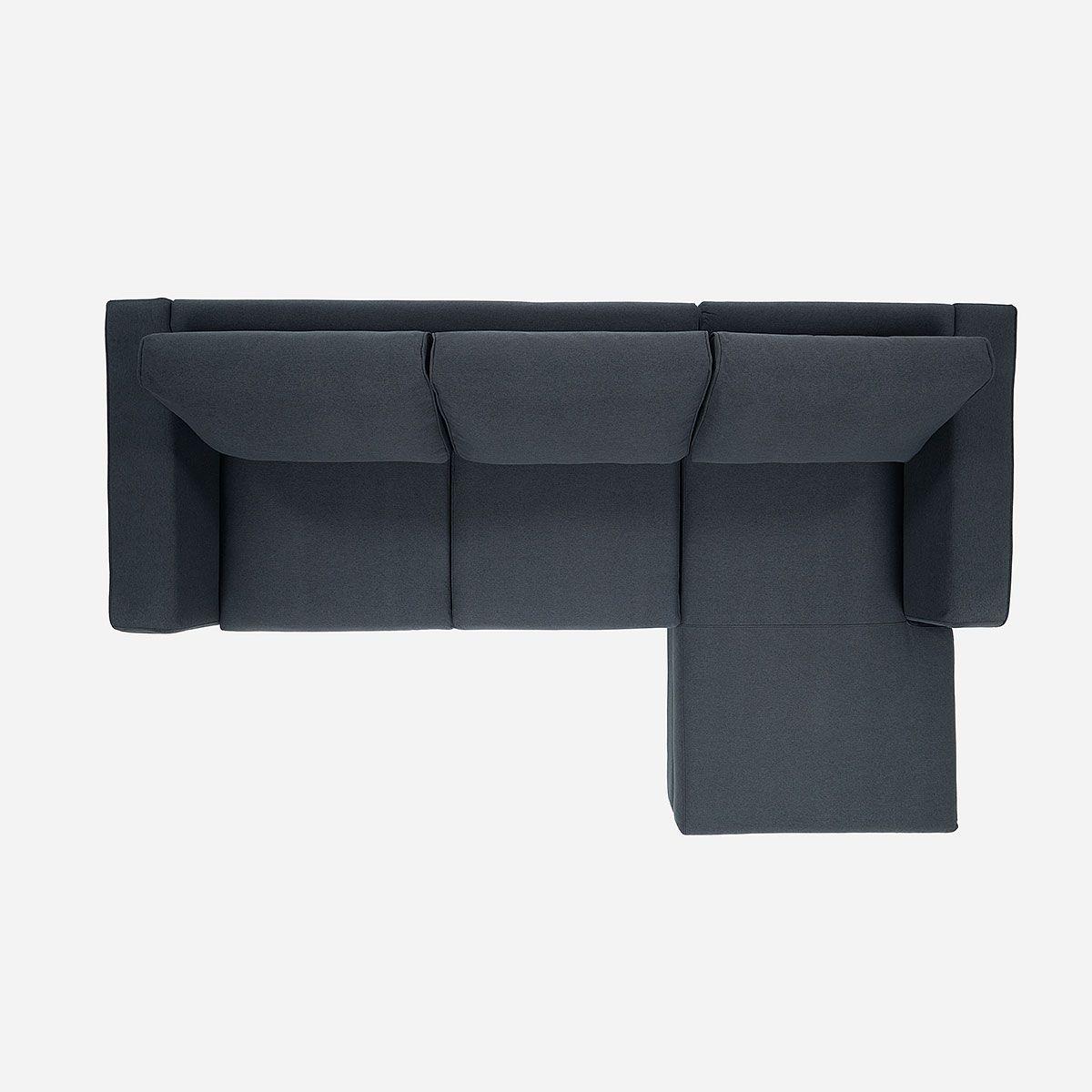 Seccional Parma Derecho Tela Grafito-2