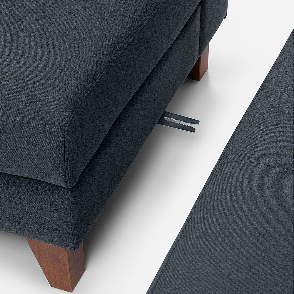 Seccional Parma Derecho Tela Grafito-5