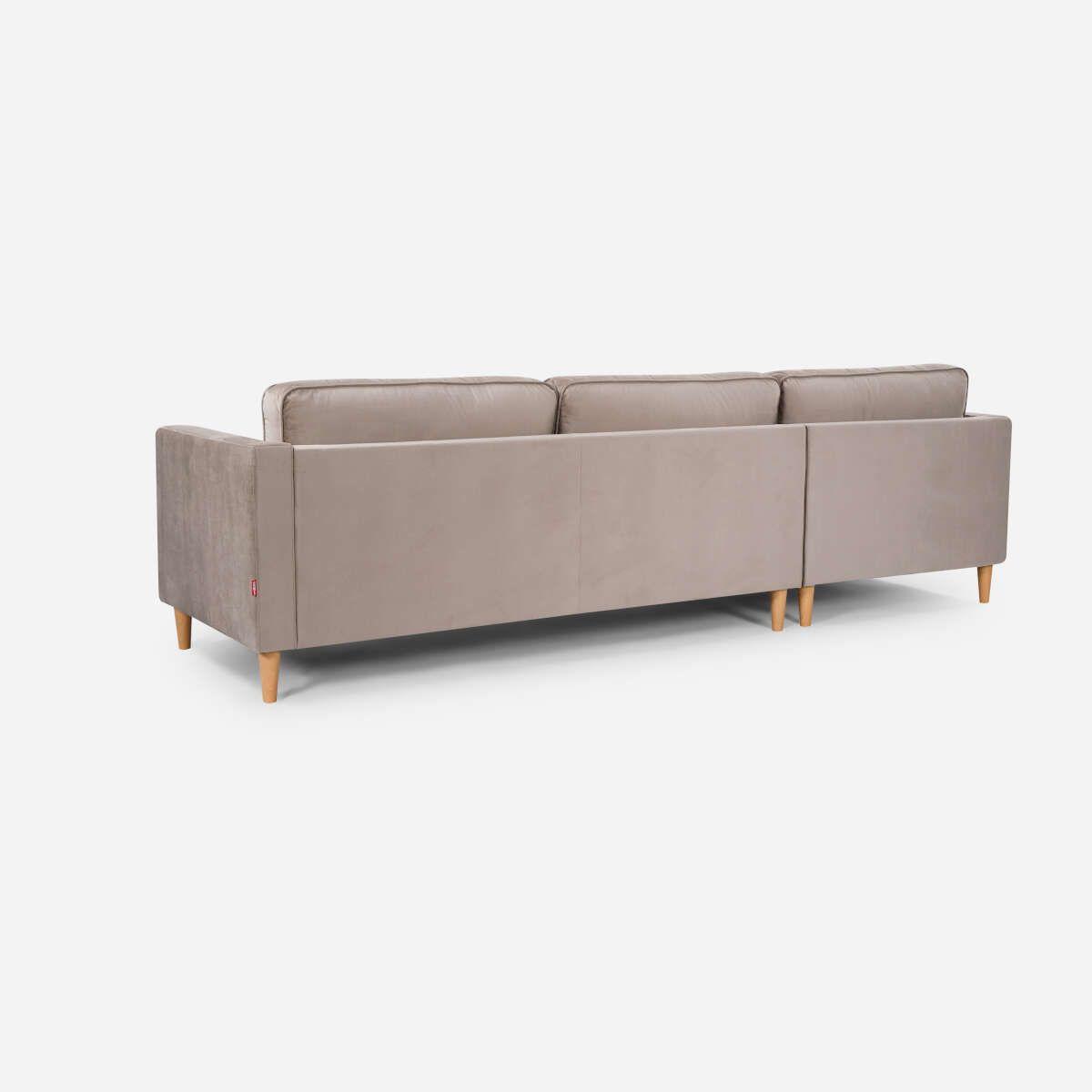 Sofá Seccional Rosen Harbord II Izquierdo Tela Beige-3