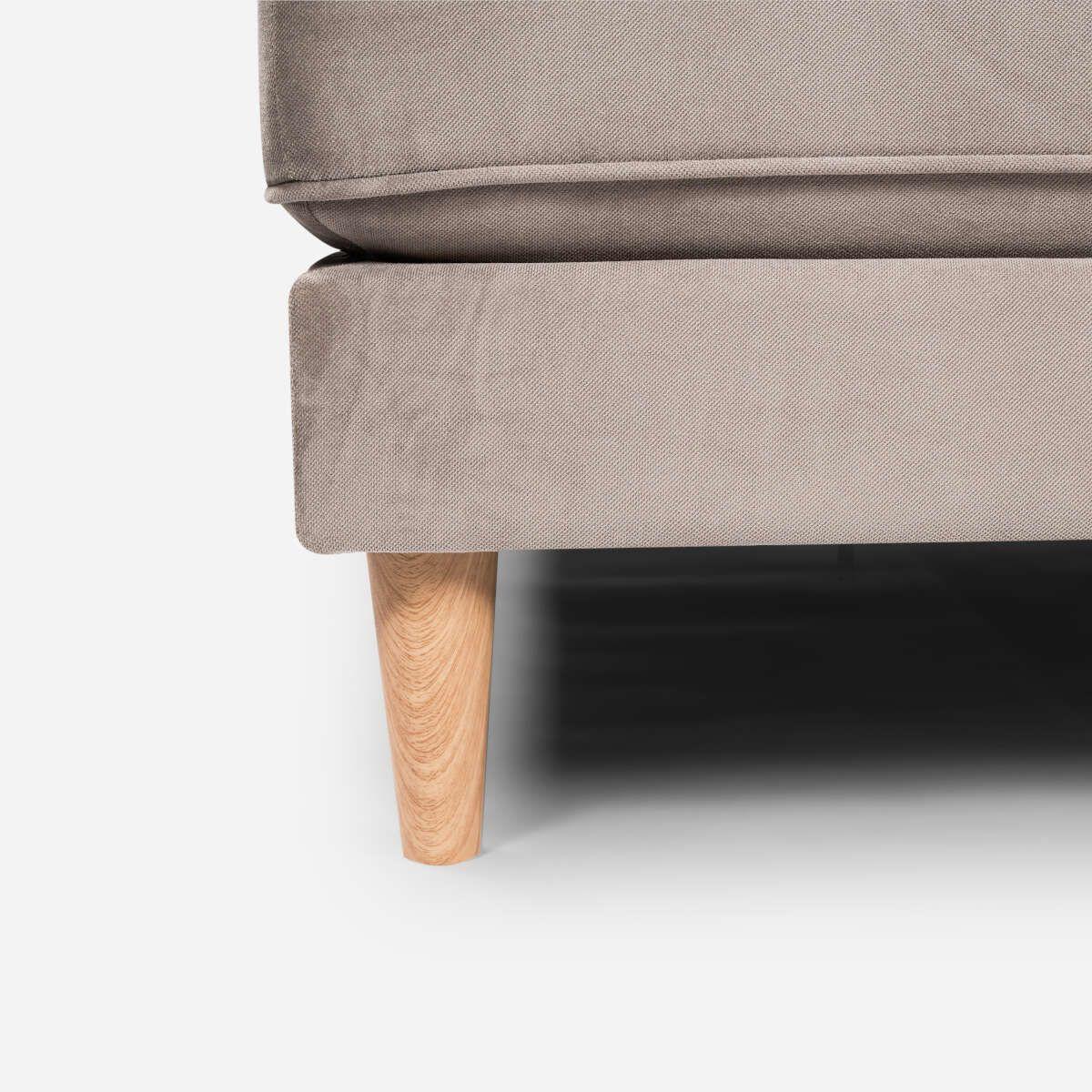 Sofá Seccional Rosen Harbord II Izquierdo Tela Beige-6