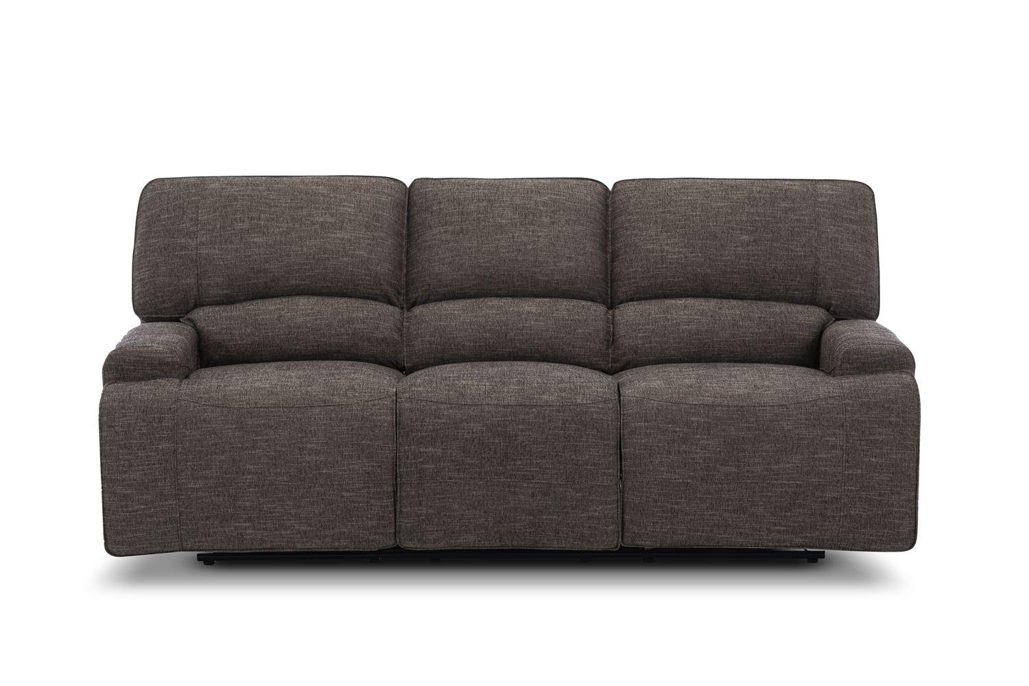 Rosen Sofá Reclinable 3 Cuerpos Eléctrico Jagger Taupe-2