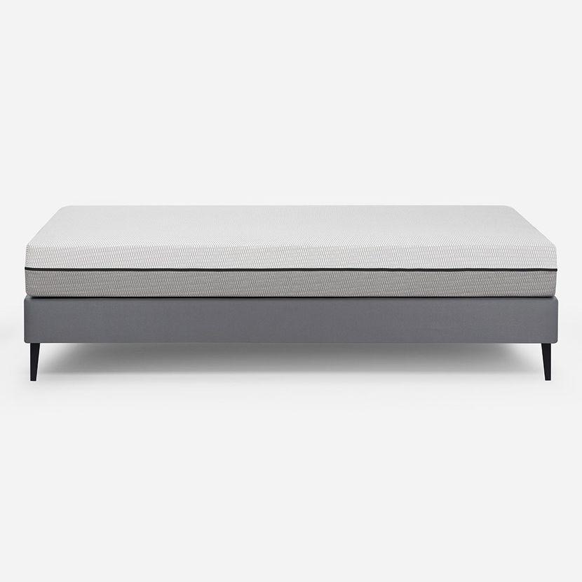 Cama Europea Pratta 2 Plazas Pata Acero 150 x 200 cm-2