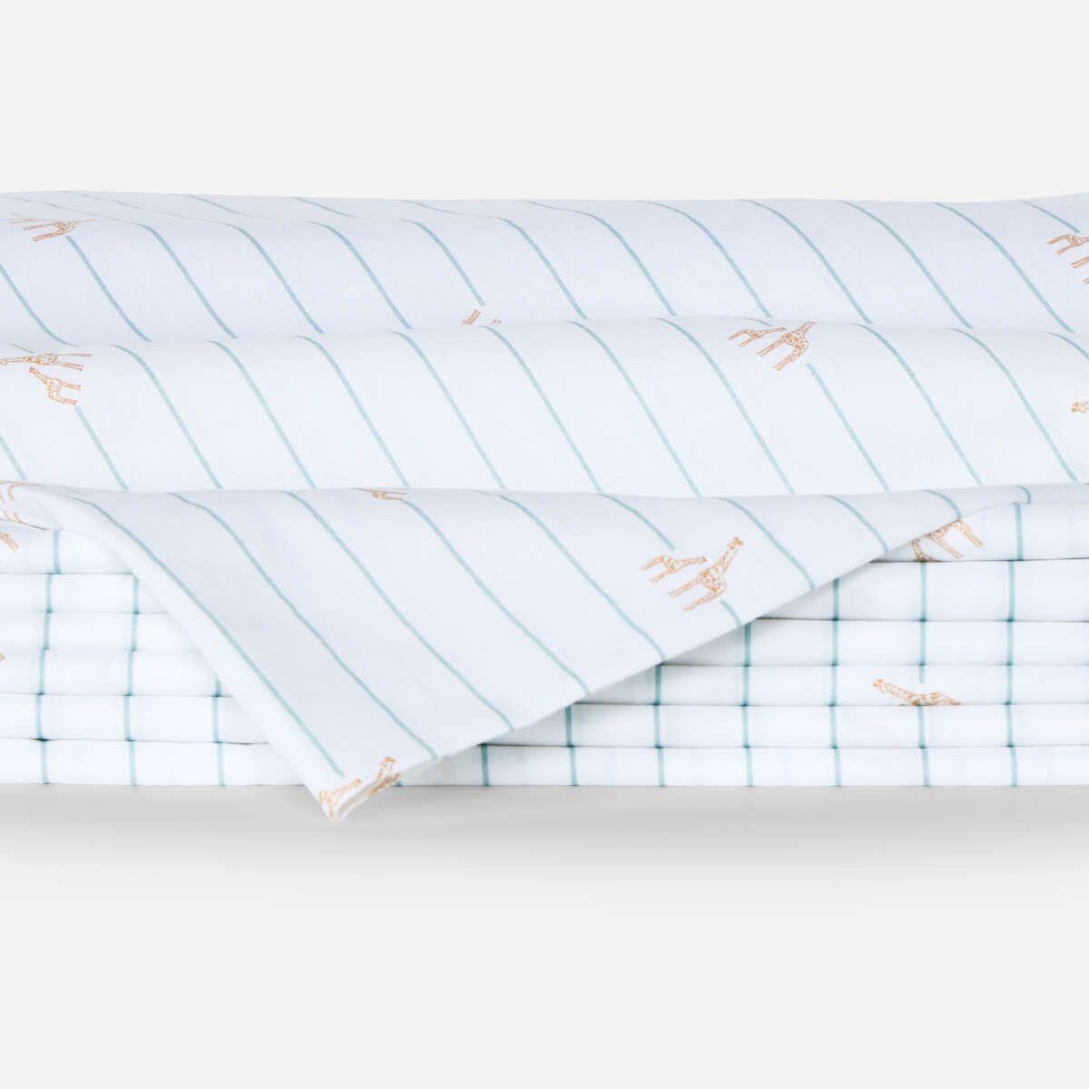 Sábana Rosen Colección Kids 144 Hilos Zoo 1 Plaza-3