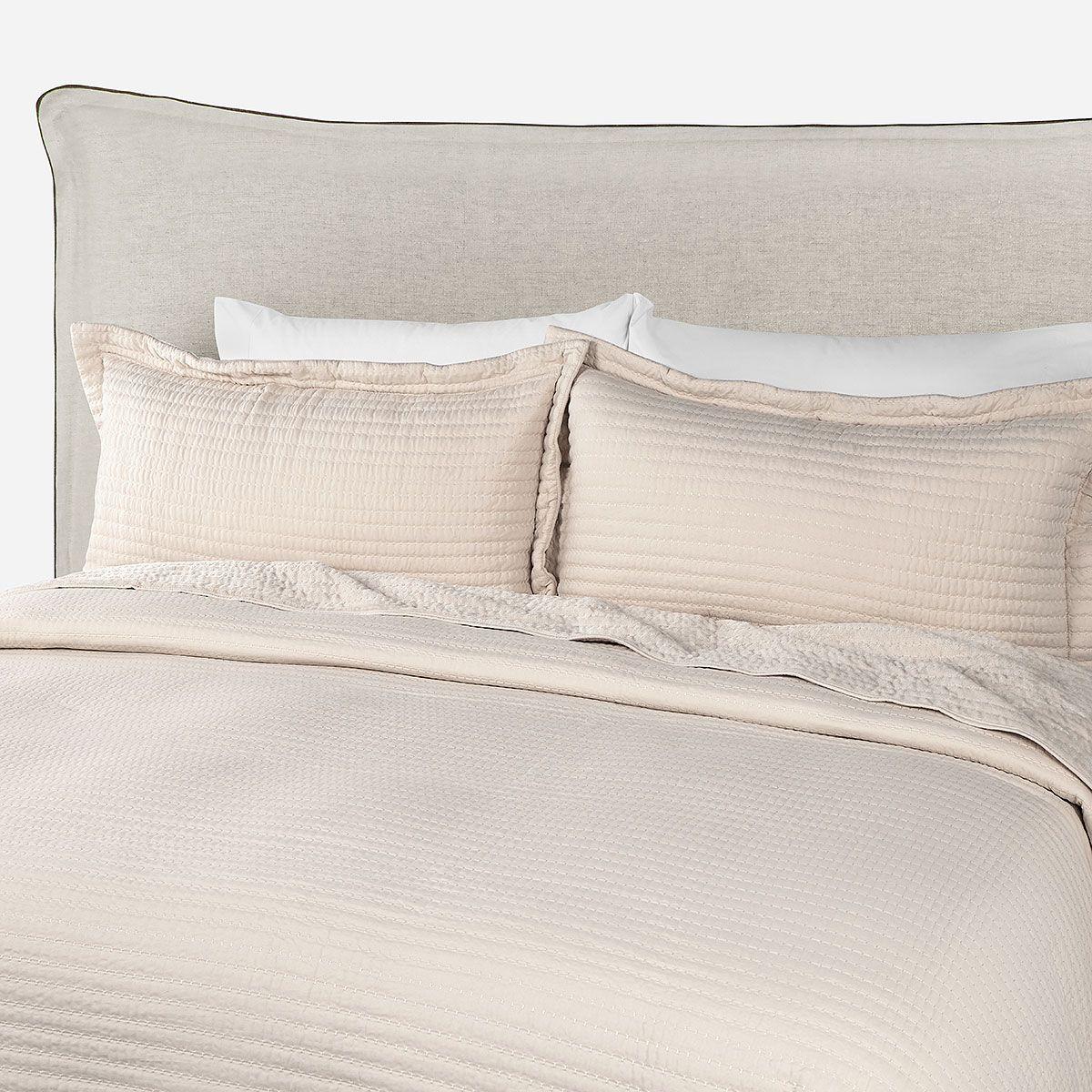 Cubrecama Flannel Supersoft Beige King-2