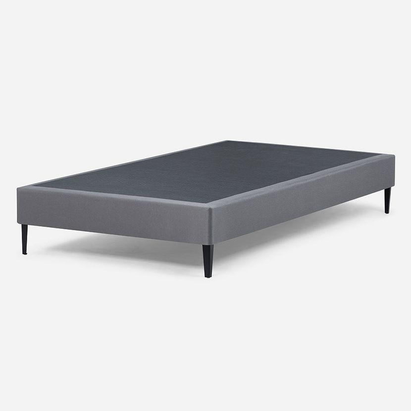 Cama Europea Pratta 1 Plaza Pata Acero 90 x 200 cm-9