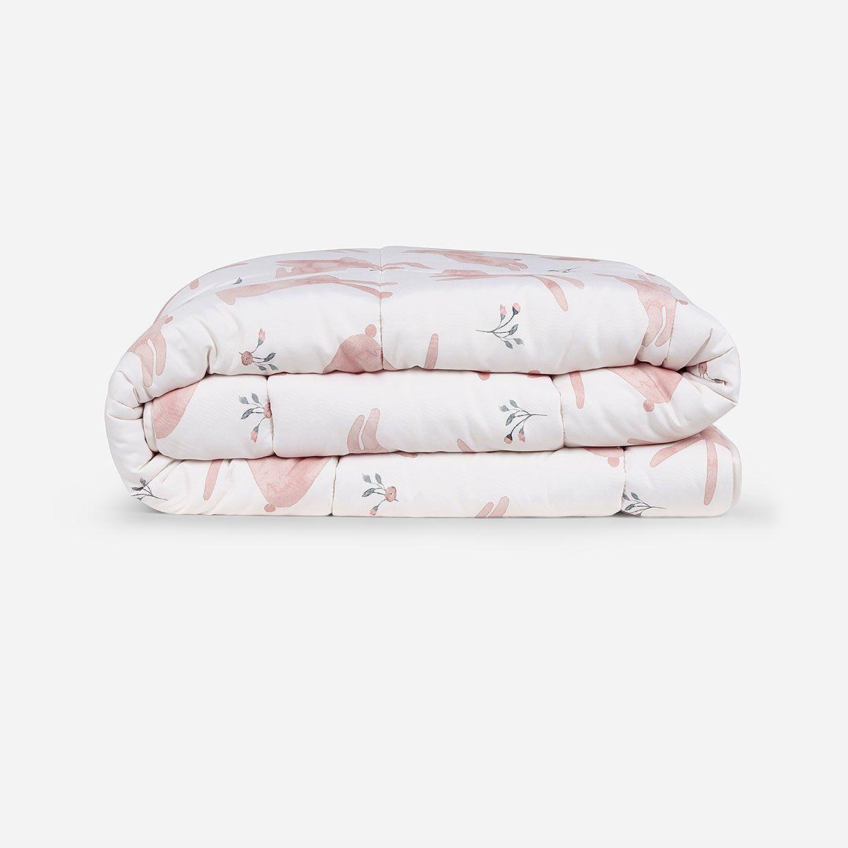 Plumón Microfibra Reversible Kids Bunnies 1,5 Plazas-5