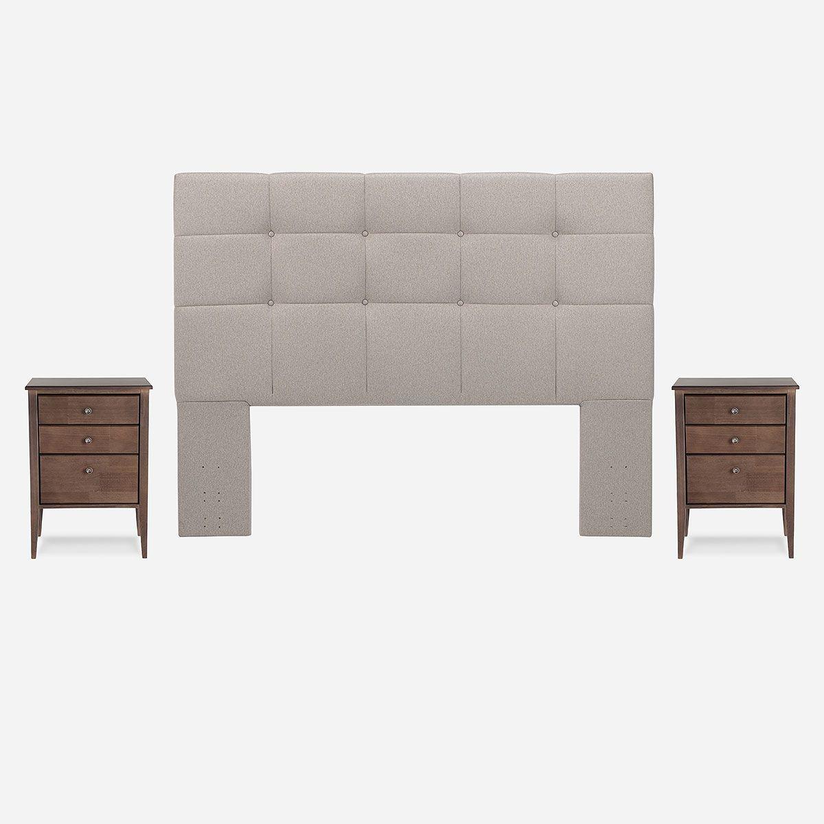 Set de Muebles Issey 2 Plazas Visón-1