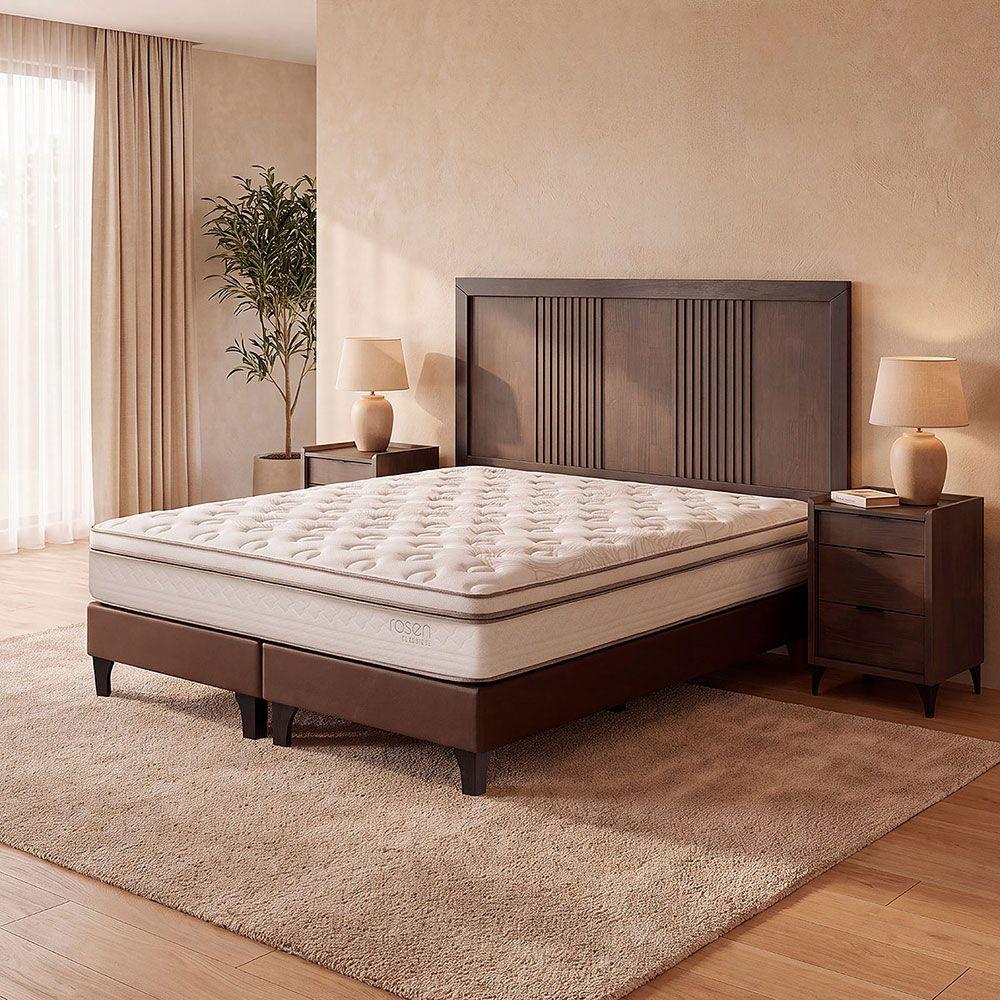 Cama Europea Classique+ King + Set de Muebles Marco-8