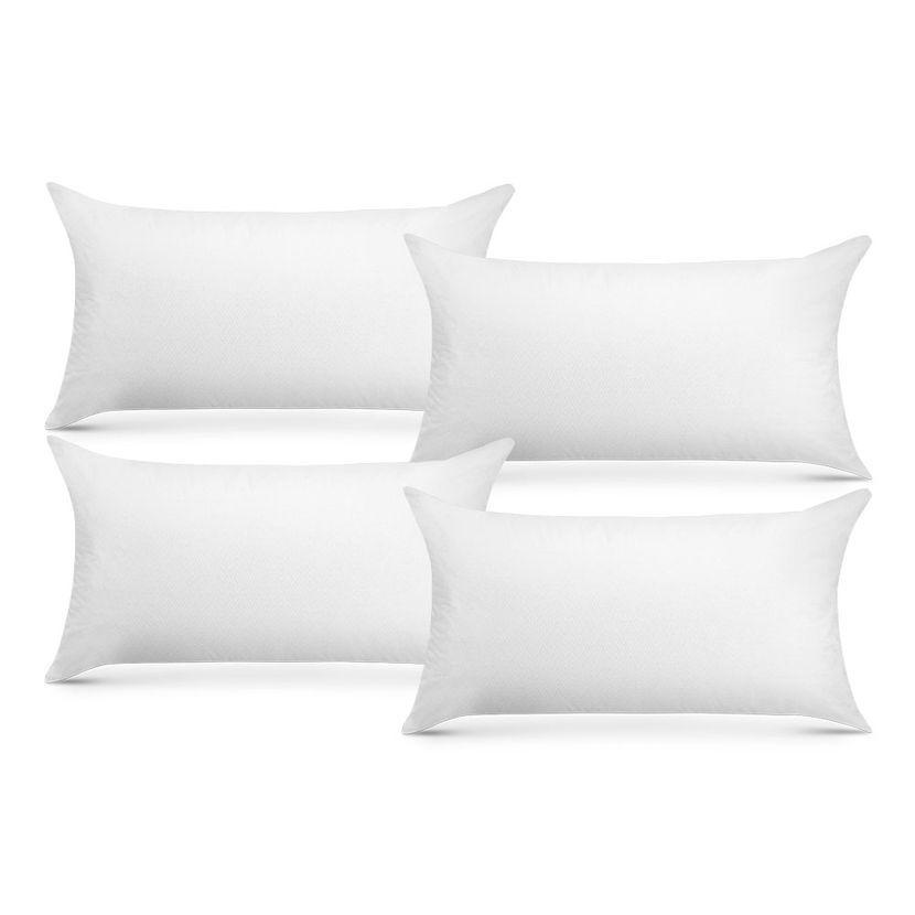 Set 4 Almohadas Rosen Fibra Plus King 50x90 cm-3