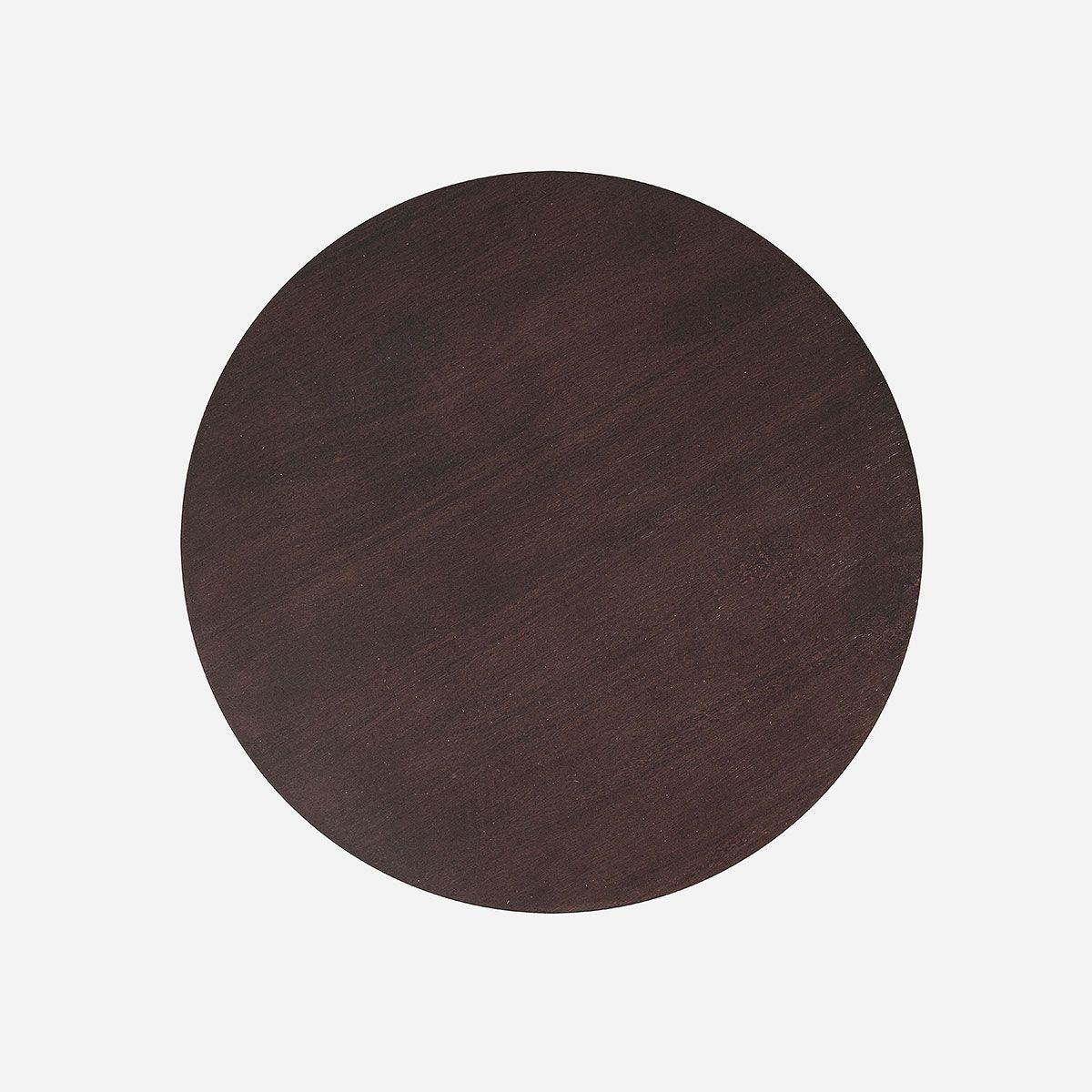 Mesa de Centro Kavi 86 x 86 cm Marrón-3
