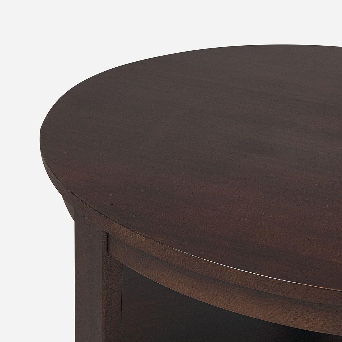 Mesa de Centro Kavi 86 x 86 cm Marrón-4