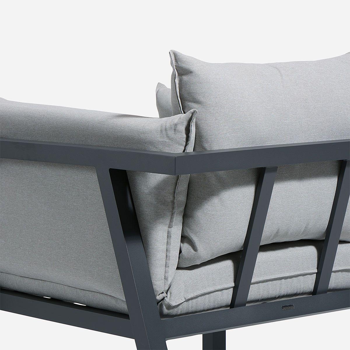 Set de Living de Terraza Turqueta Gris-6