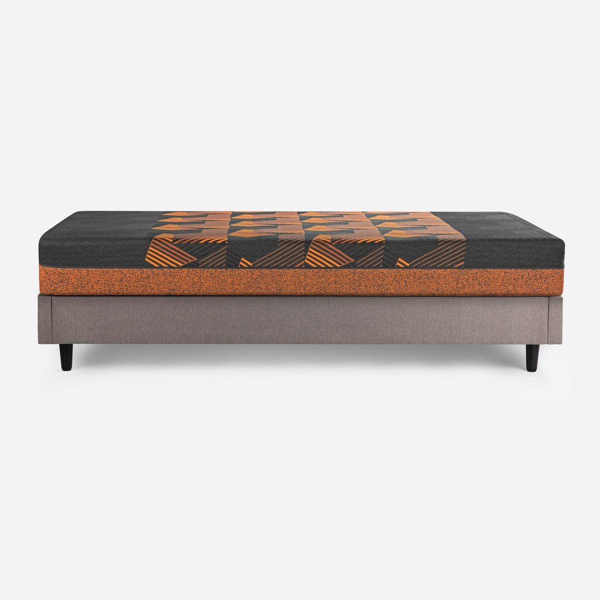 Cama Europea New Swag 1,5 Plaza 105 X 200 cm To Go-5