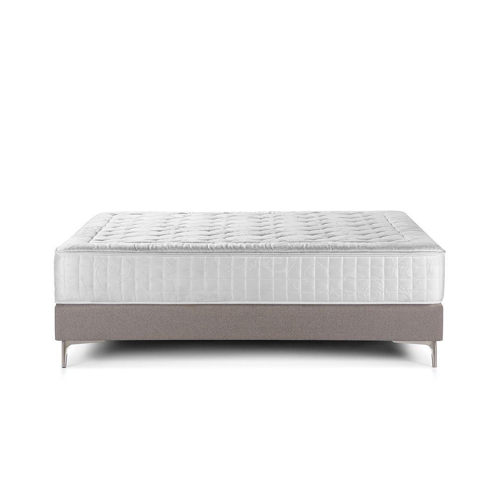Box Spring Rosen Pearl Super King 200 X 200 Cm Base Gris-3