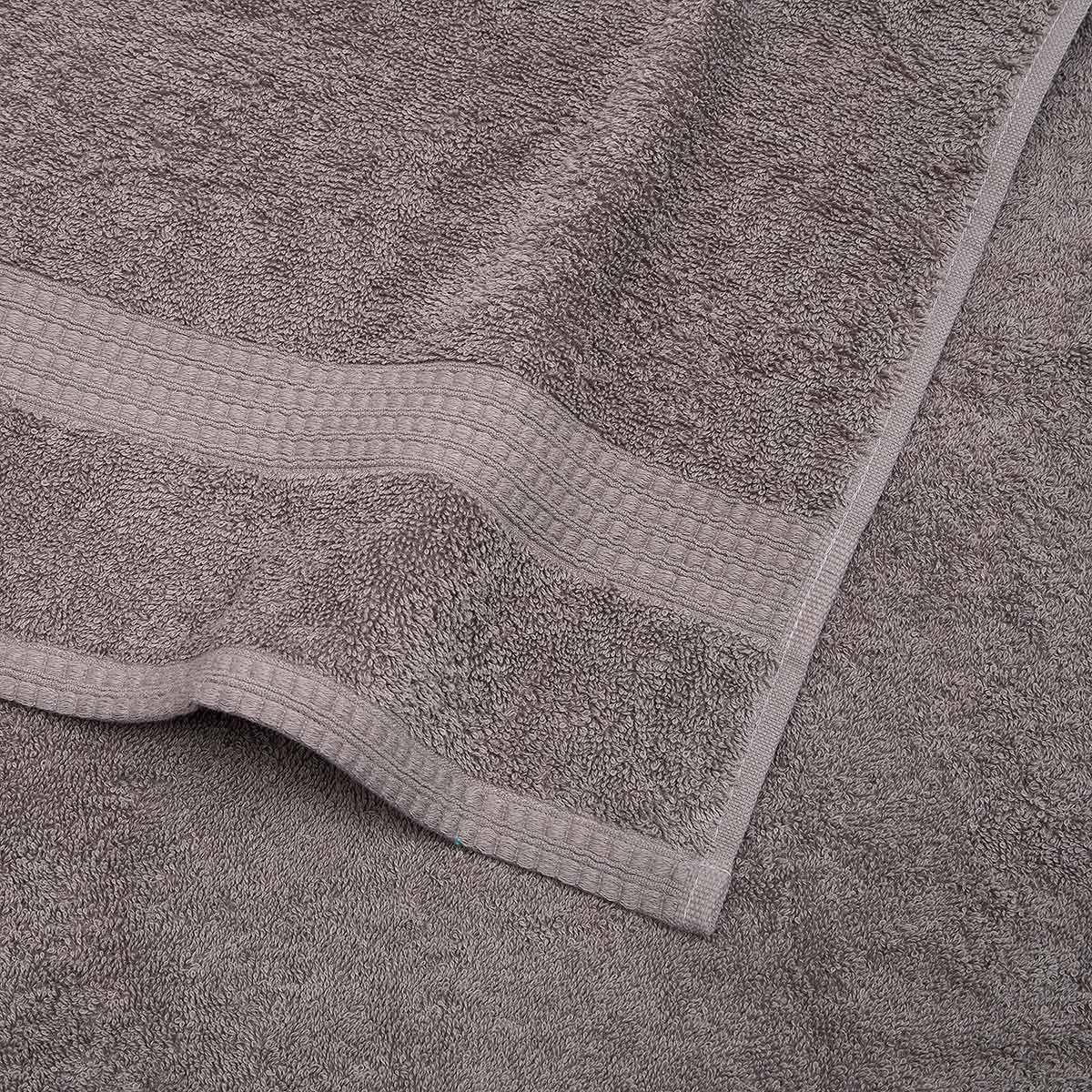 Toalla de Baño Lisa Basic 500 Gramos Tostado-2