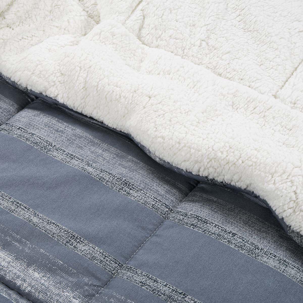 Plumón Alaska Sherpa Brogan Azul 1,5 Plazas-2
