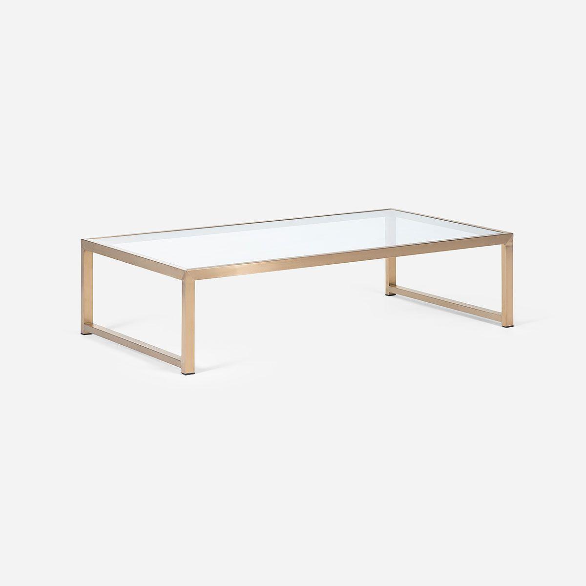 Mesa de Centro Tresa 120 x 60 cm Dorado-4