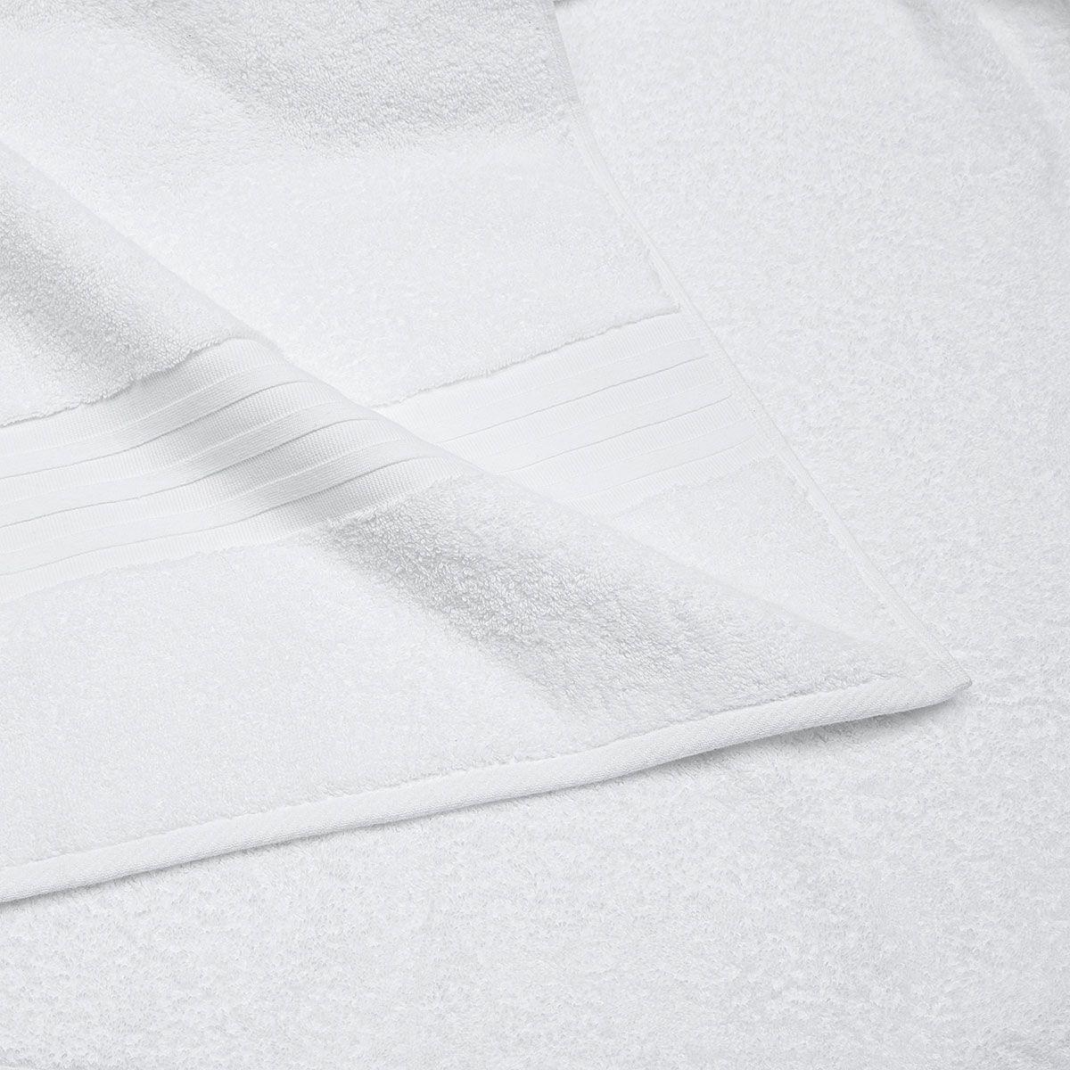 Toalla de Mano Lisa Basic 700 Gramos Blanco-2