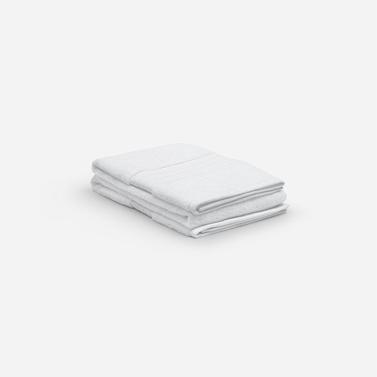 Toalla de Mano Lisa Basic 700 Gramos Blanco-3