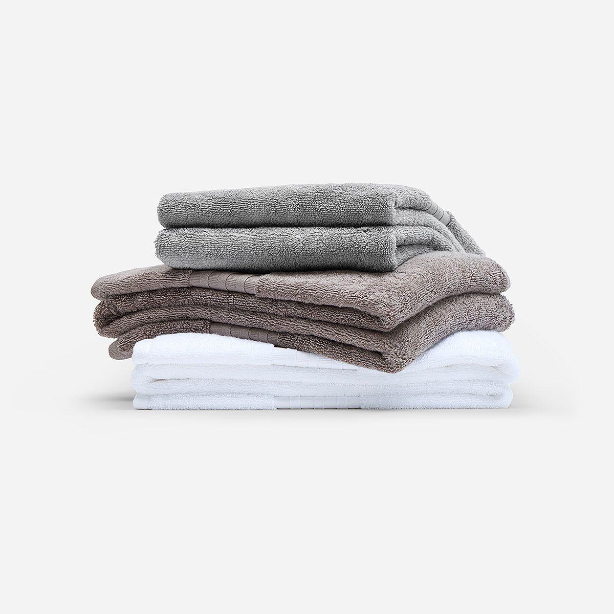 Toalla de Mano Lisa Basic 700 Gramos Blanco-5