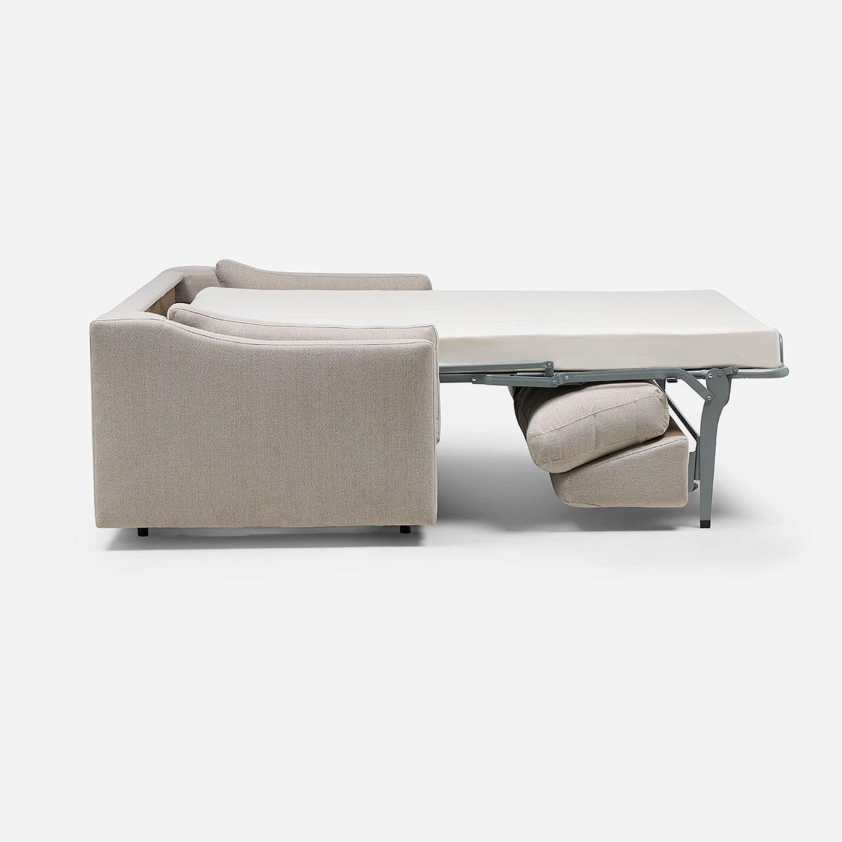 Sofá Cama Tyler One Fold 3 Cuerpos Tela Arena-6