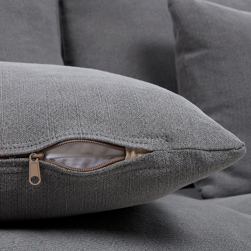 Esquinero Modular Lerma Tela Grafito-3