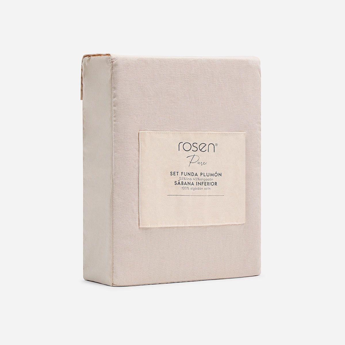 Set Funda de Plumón + Sábana Inferior Pure Arena 2 Plazas-3