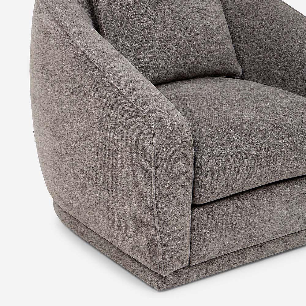 Poltrona Tolox Tela Taupe-7