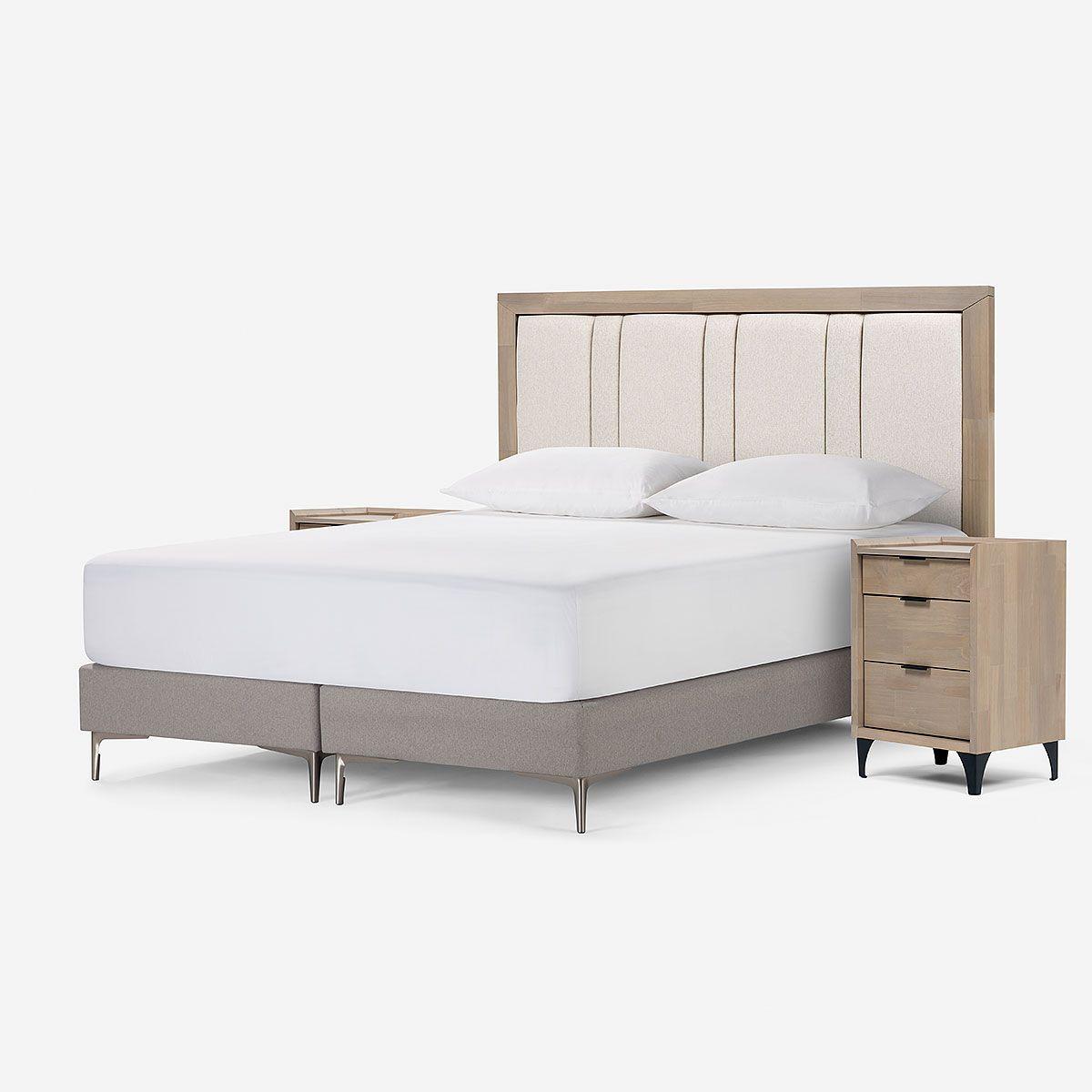 Set de Muebles Melrose King Latte-5