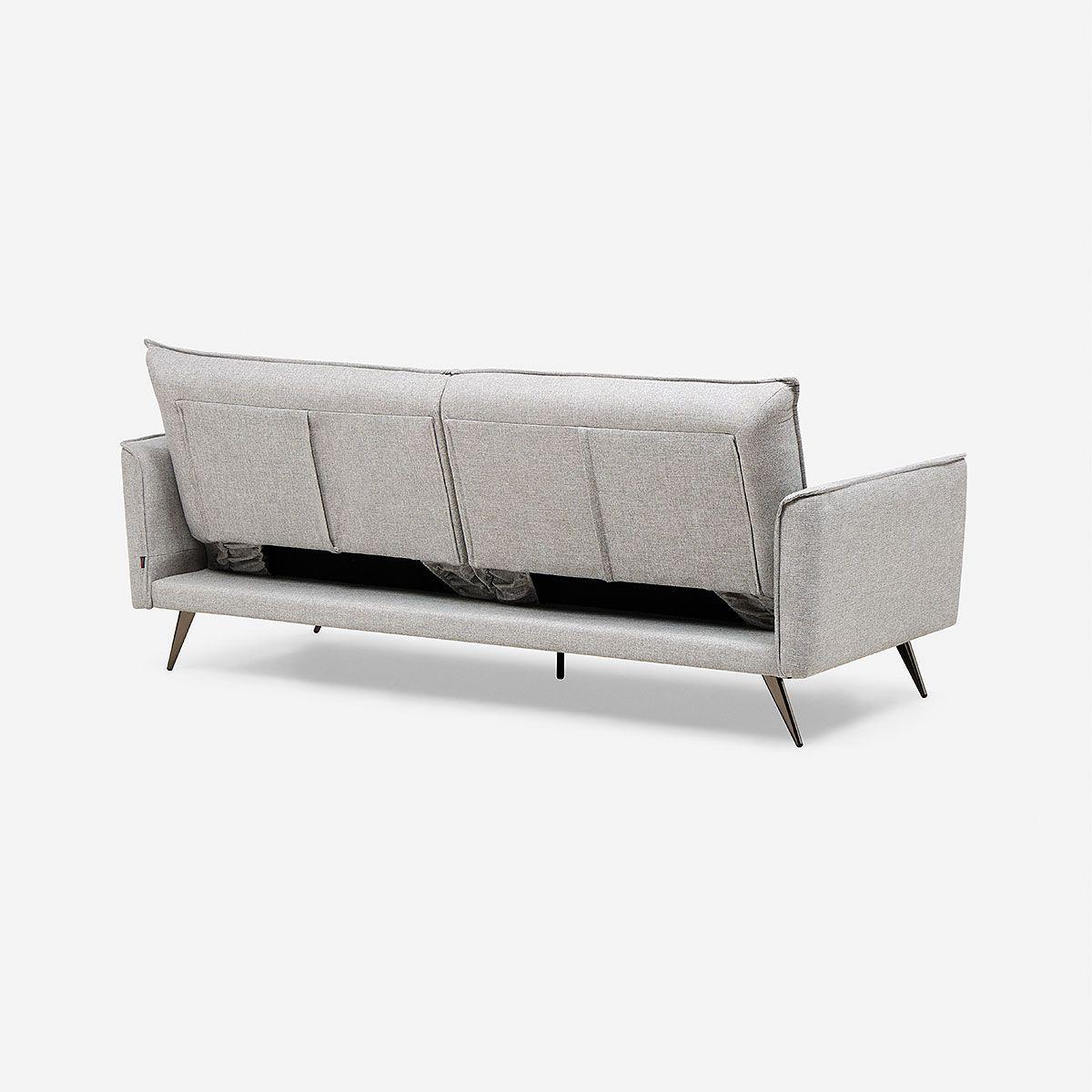 Futón Kobbe Tela Gris Perla-5