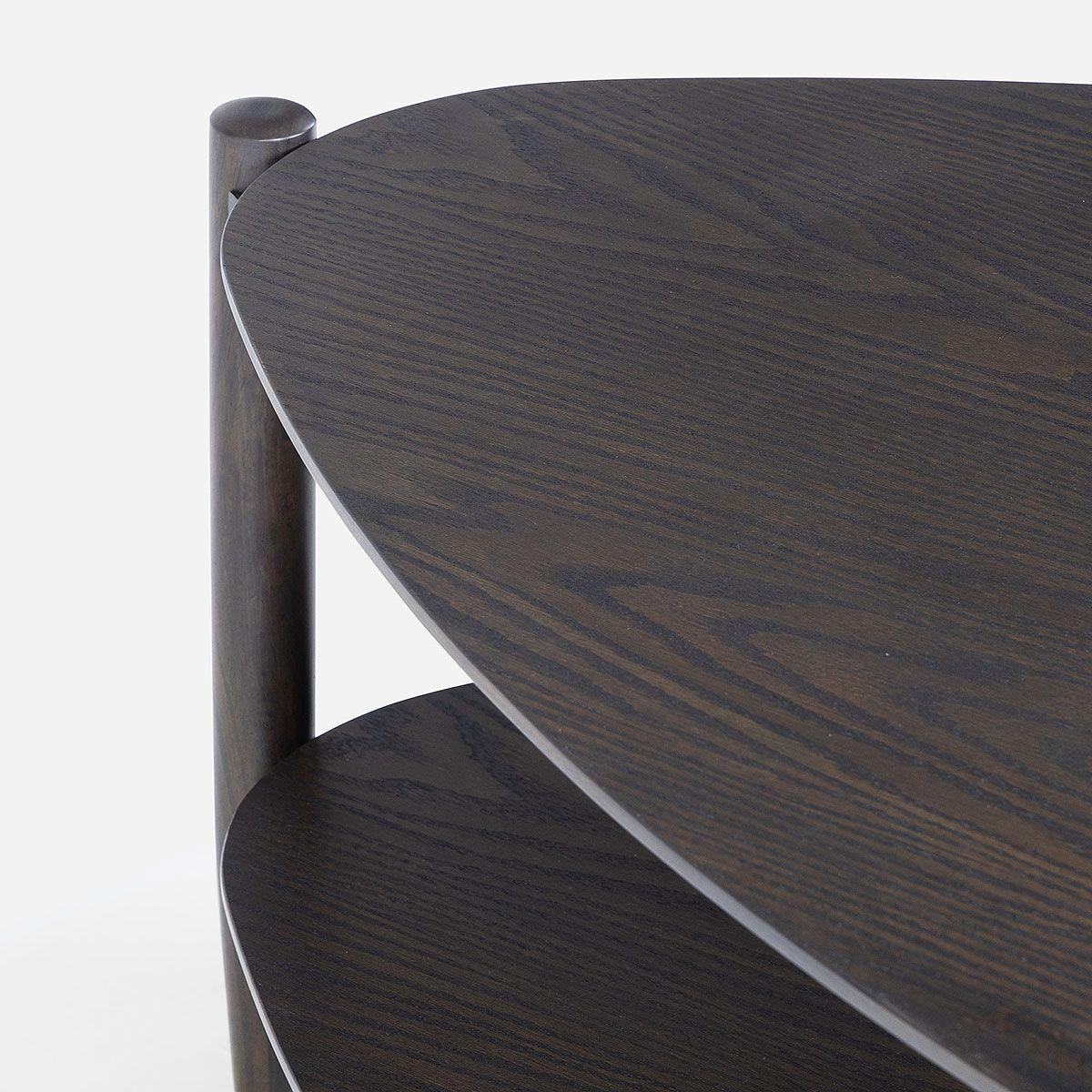 Mesa de Centro Kotka 81 x 78,7 cm Negro-2