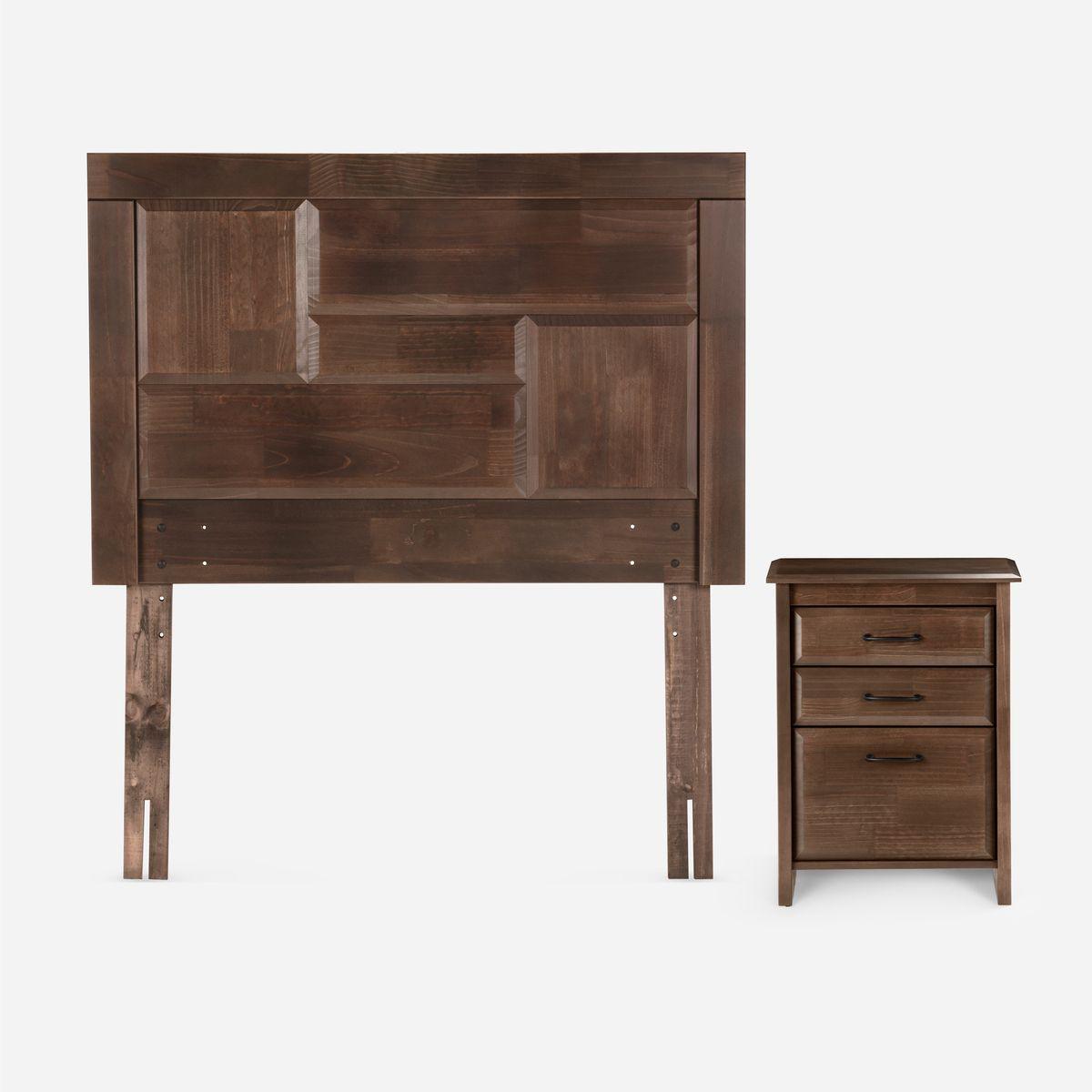 Cama Europea Rosen Autonomy Land 1,5 Plazas + Muebles Dolce-1