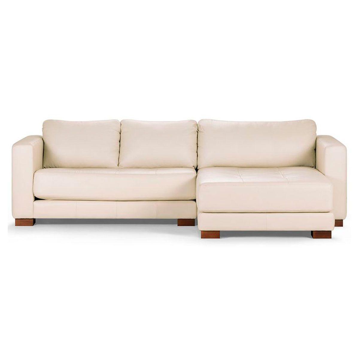 Sofá Seccional Rosen Copeland Derecho Cuero Ice-1