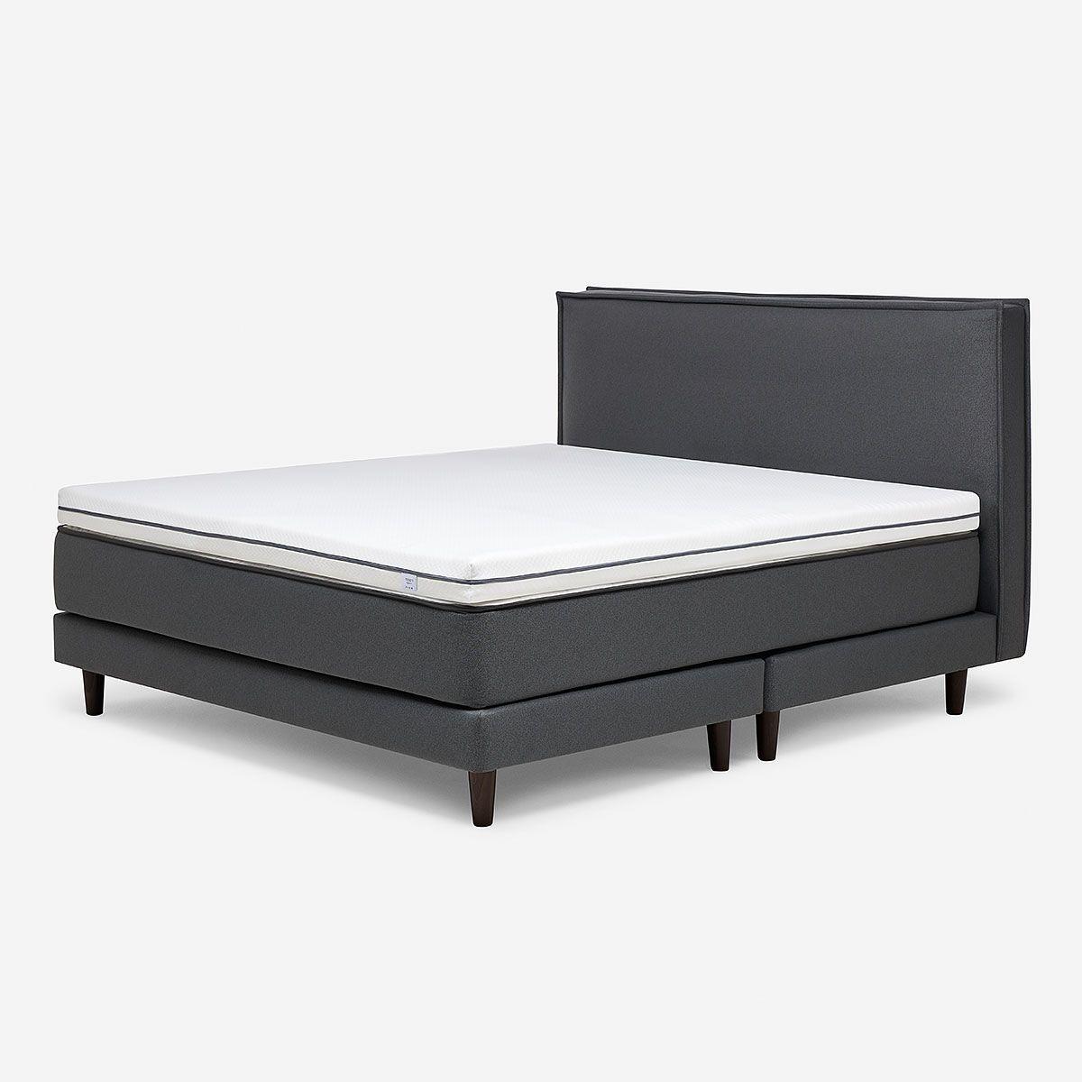 Cama Europea Adaptis Firm 2 Plazas + Respaldo-0
