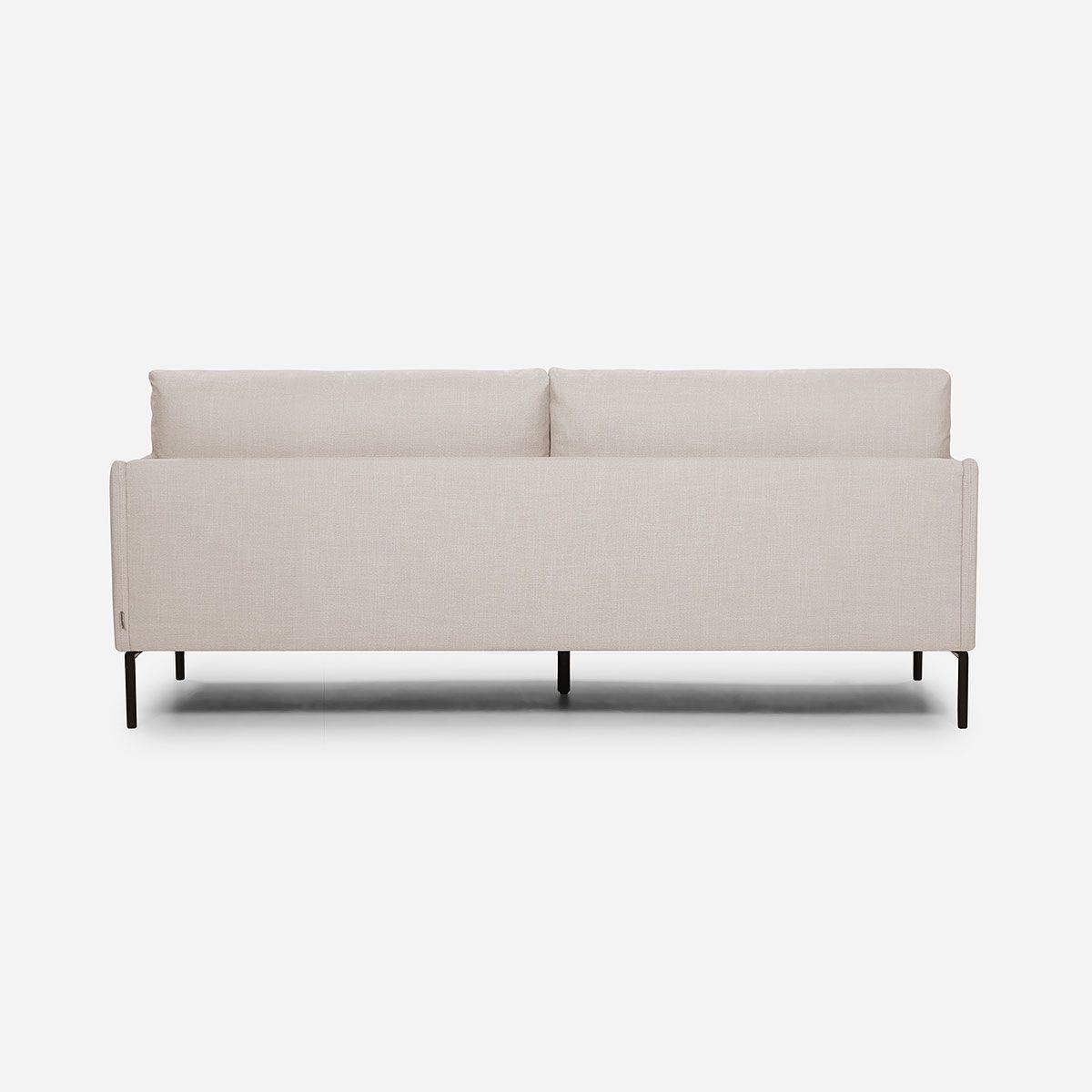 Sofá Rosen Thamova 3 Cuerpos Tela Beige-3