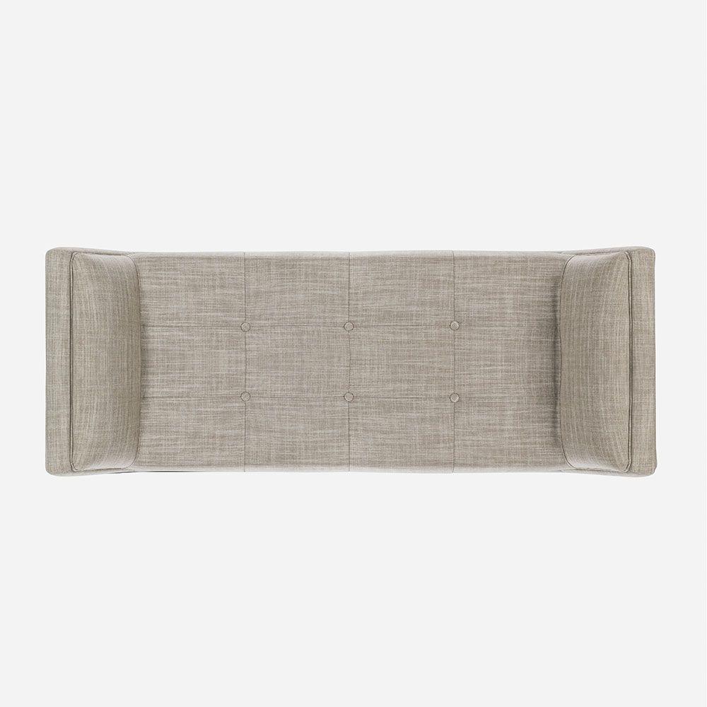 Banqueta Rosen Beyoglu Tela Gris-4