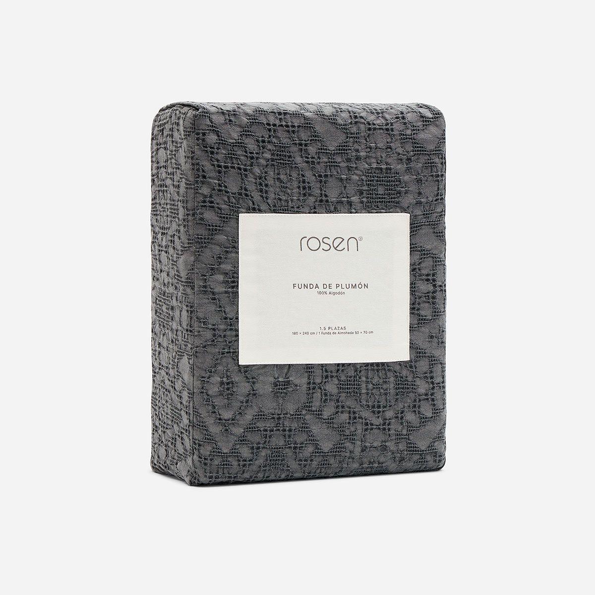 Funda de Plumón Algodón Beckett 1.5 Plazas-4