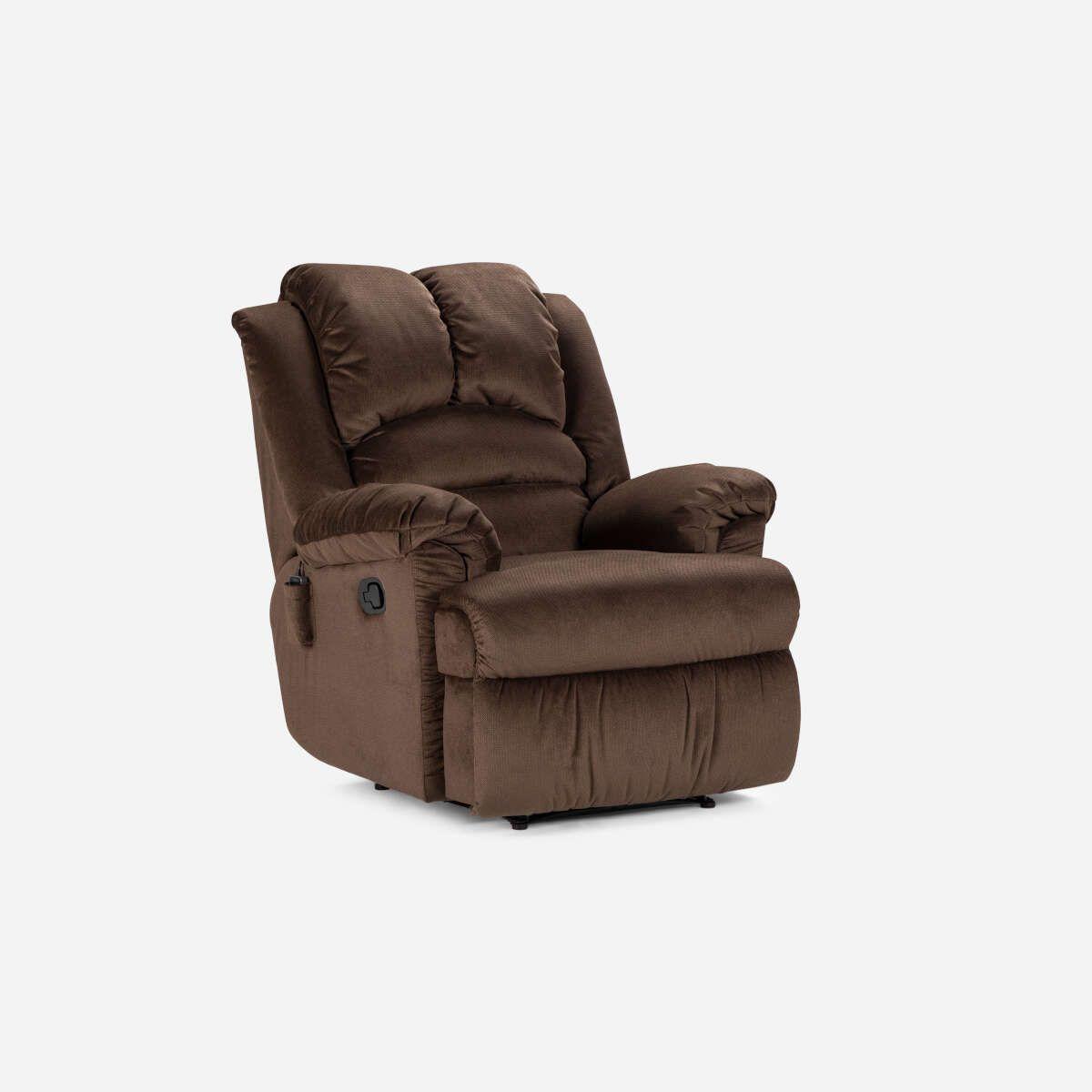 Juego Living Rosen Jarrie de 3, 2 y 1 Cuerpos Tela Café-6