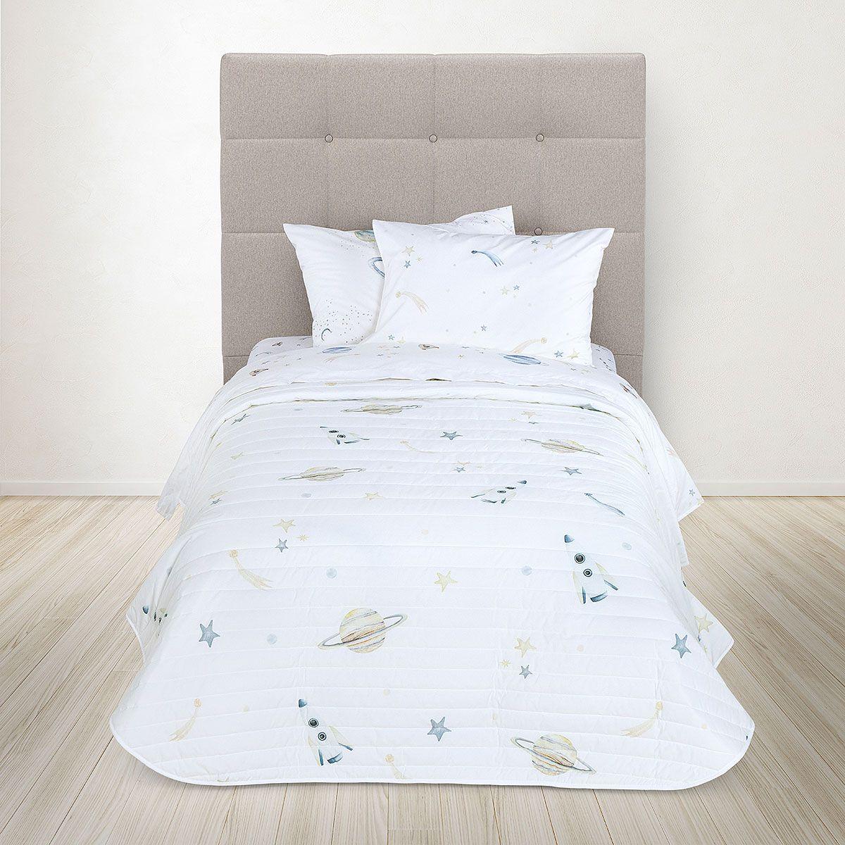 Cubrecama Rosen Kids Algodón Universo 1,5 Plazas-3