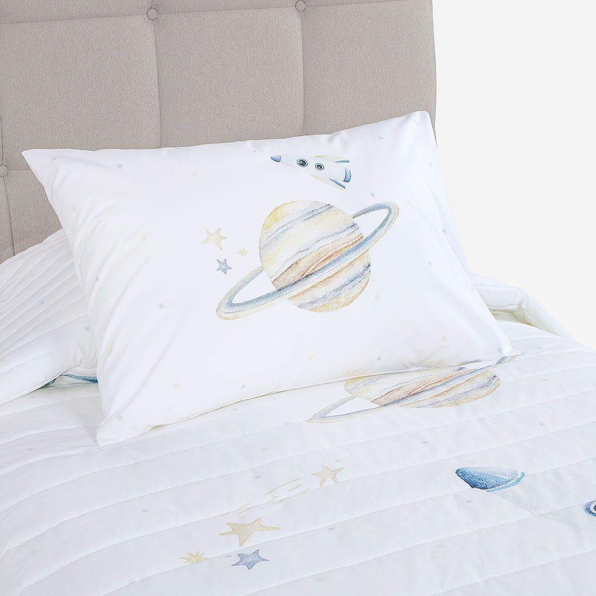 Cubrecama Rosen Kids Algodón Universo 1,5 Plazas-4