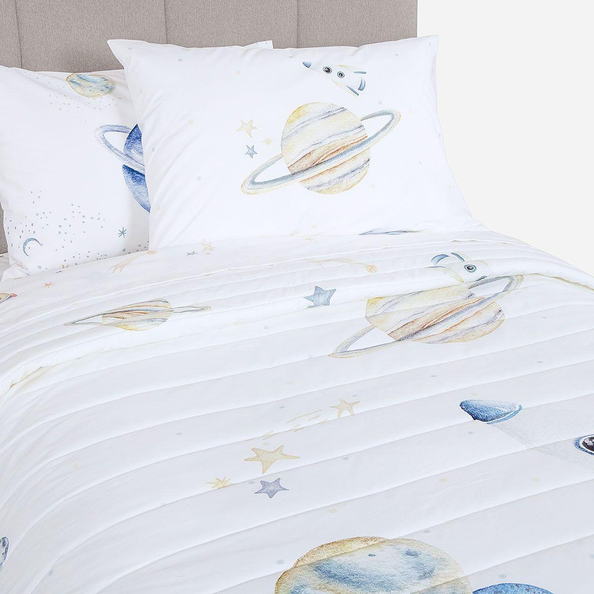 Cubrecama Rosen Kids Algodón Universo 1,5 Plazas-6