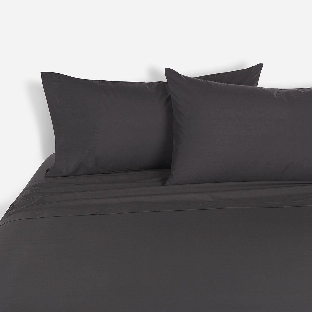 Sábana Rosen 180 Hilos Lisa Charcoal King-2