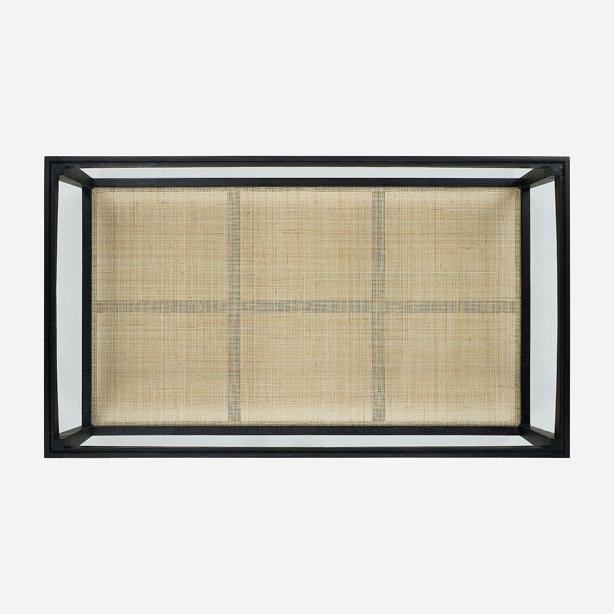Mesa de Centro Rosen Mikeli Rectangular 140 x 80 cm Negro-4
