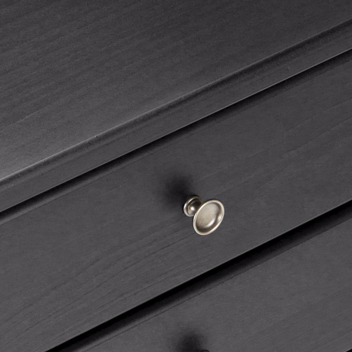 Cama Europea Autonomy Land 1,5 Plazas +Muebles Issey Grafito-3