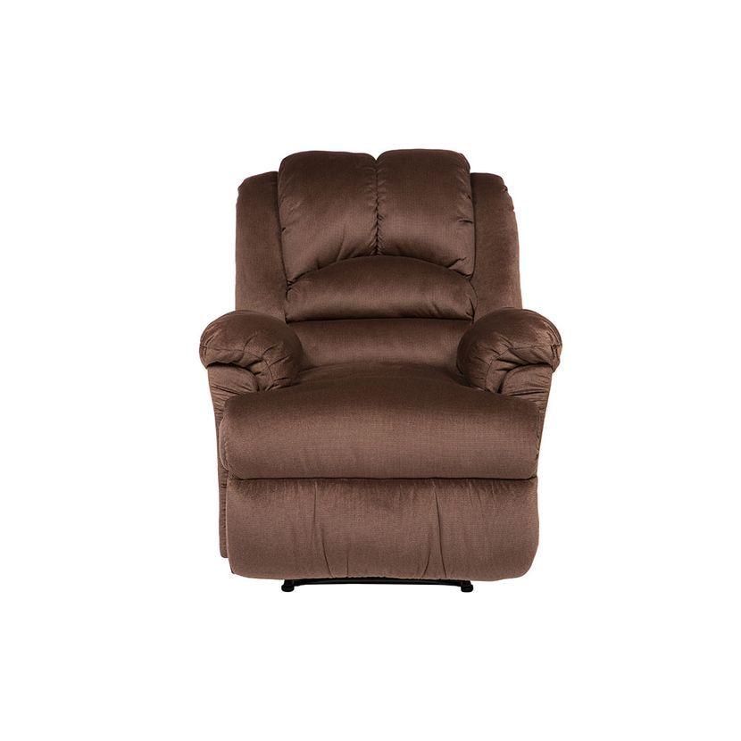 Sofá Reclinable Rosen Jarrie 2 Cuerpos Chex Manual Tela Café-6